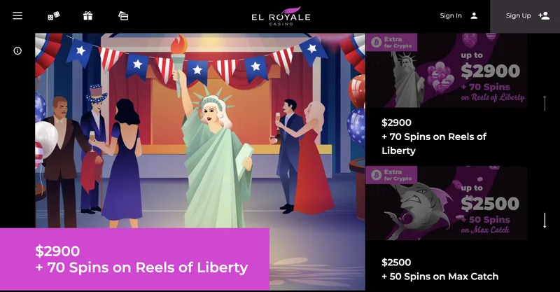 El Royal Casino Home Page